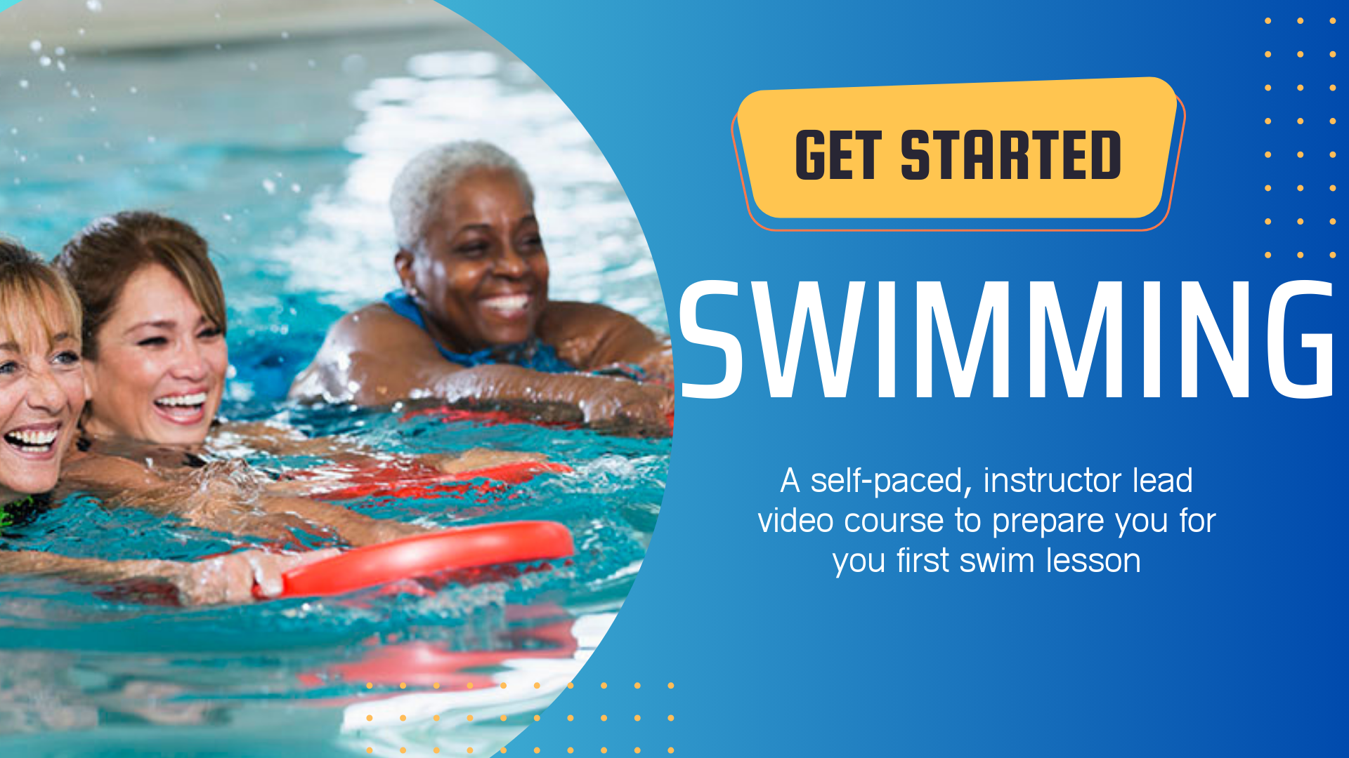 Adult swim lesson